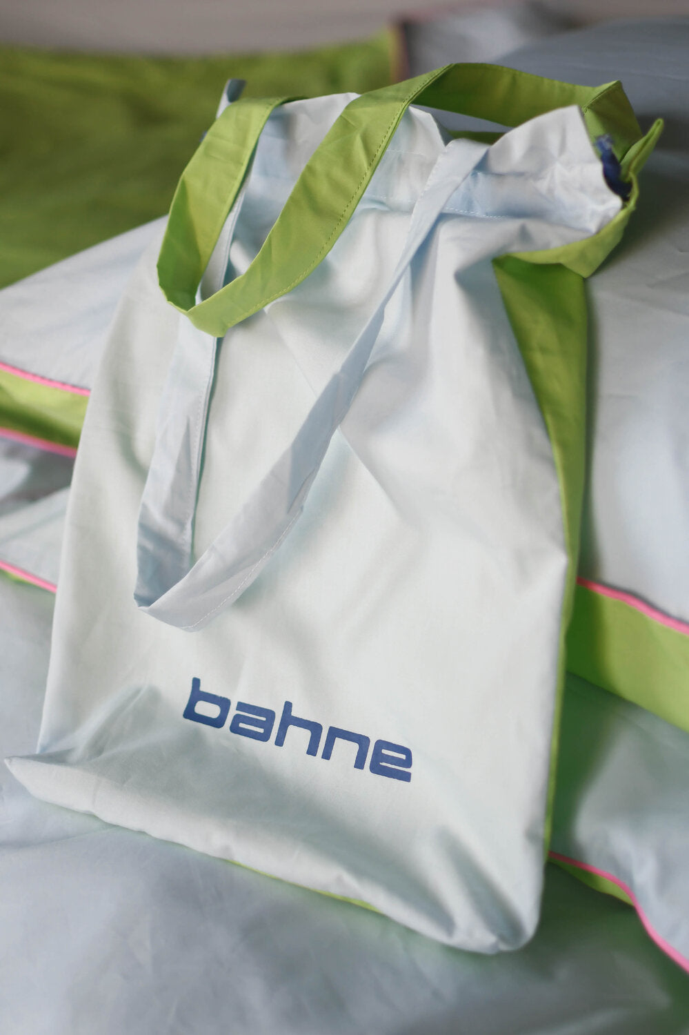 Color Combo sengesæt - blå/grøn